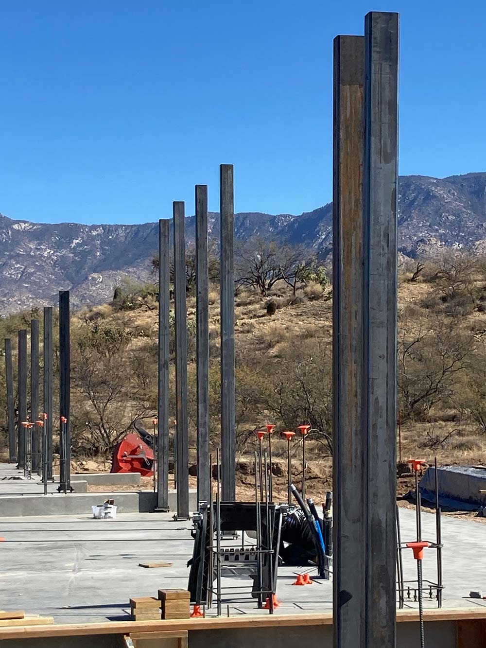 structural steel beams Tucson construction